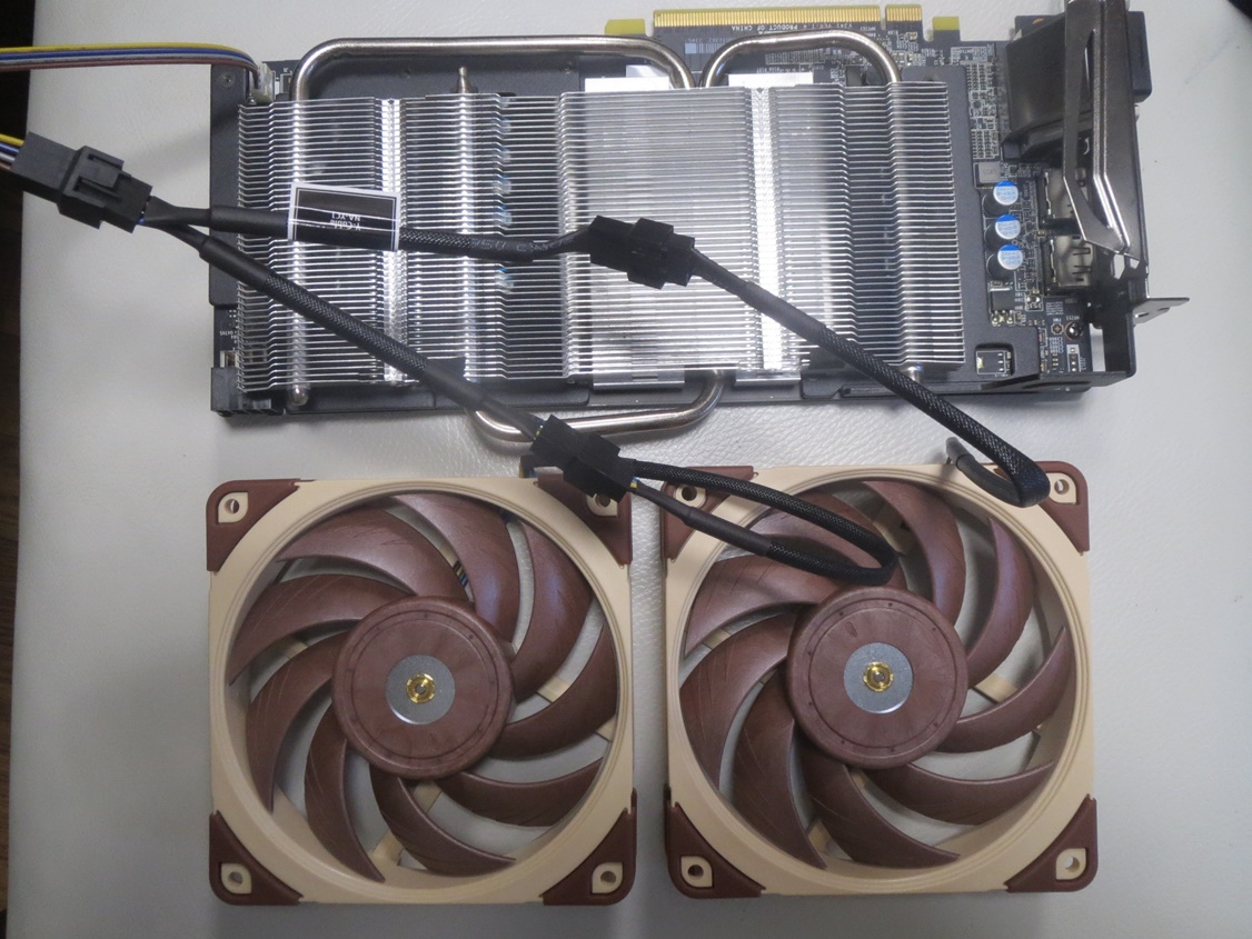 グラボのファンをnoctuaに交換して冷却、静音性UPに挑戦 | ITXマン ブログ