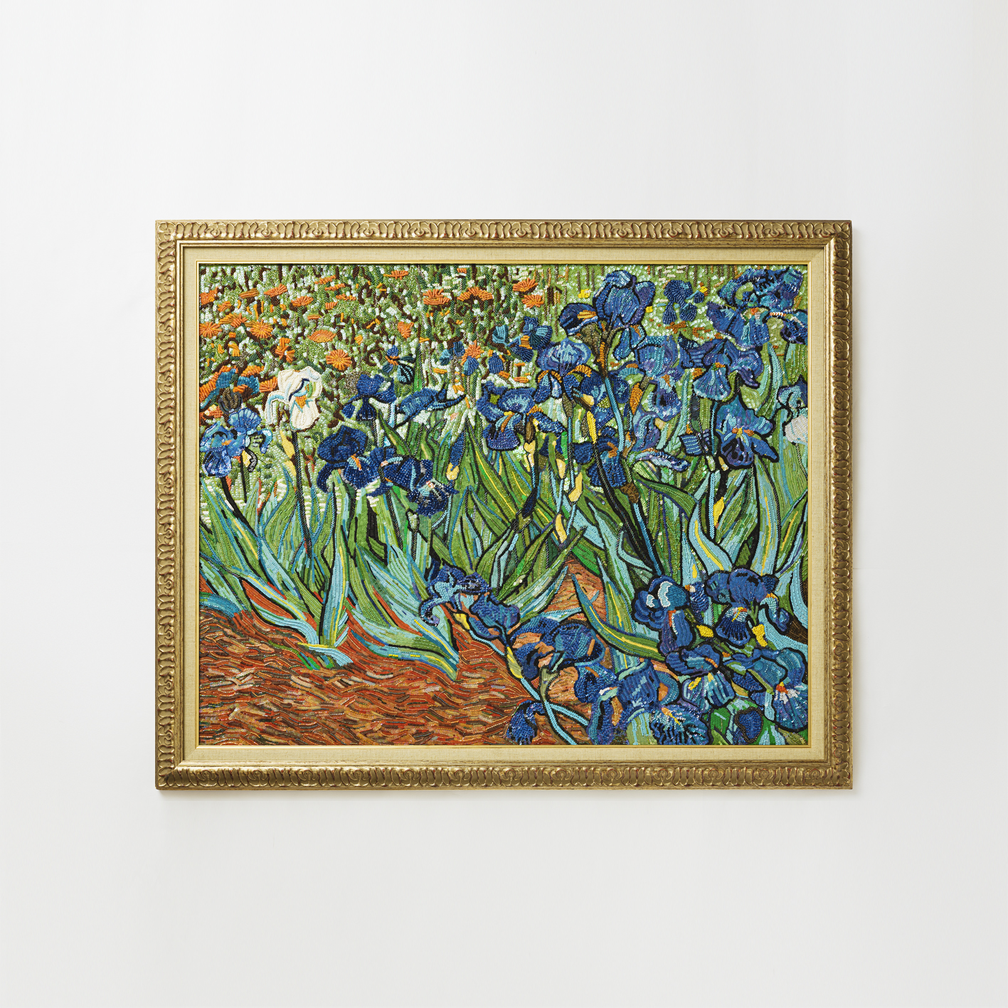 ヴィンセント・ヴァン・ゴッホ「 アイリス 」｜ 収蔵品｜田川啓二