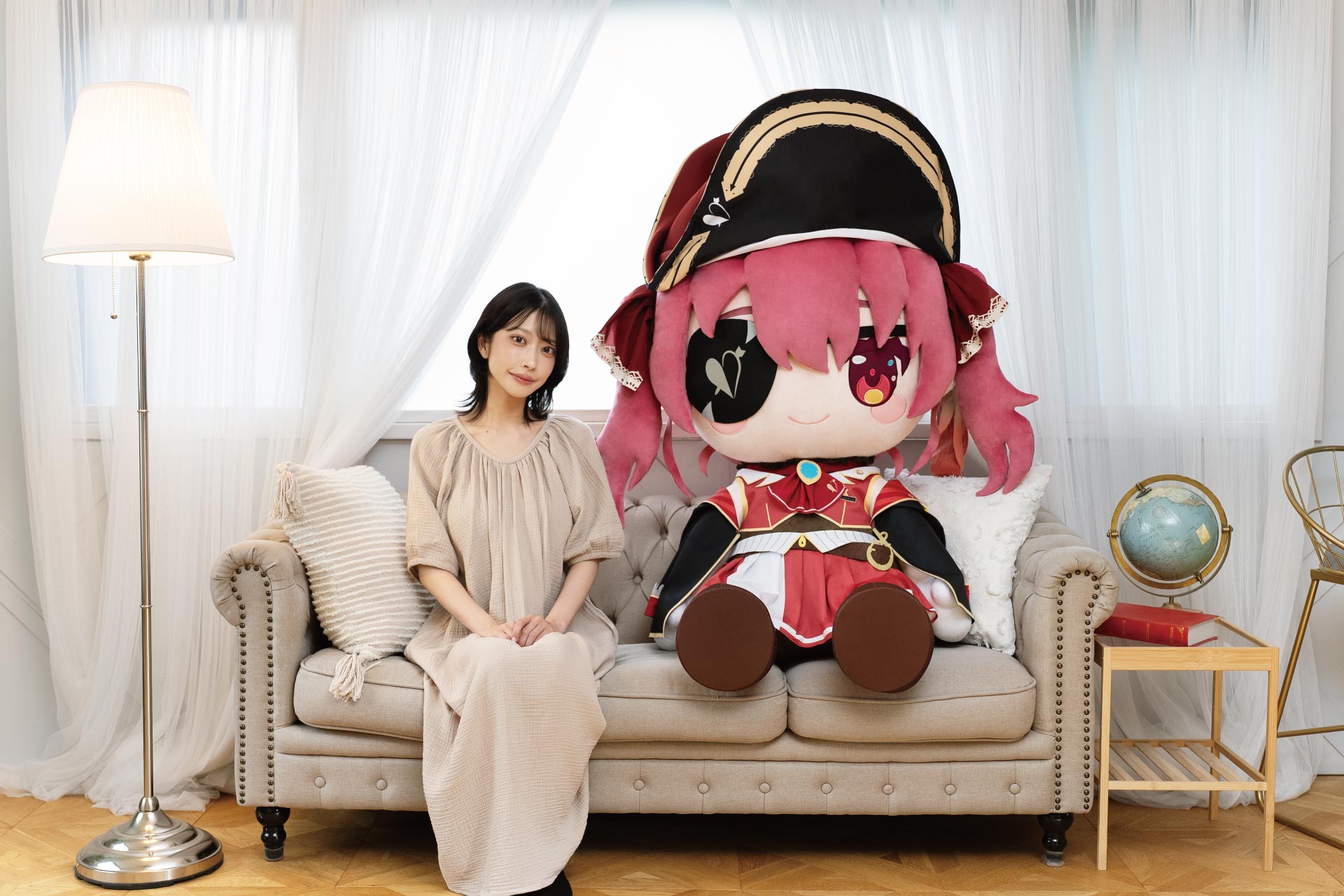 どきゅーと ホロライブプロダクション 超特大ぬいぐるみ 宝鐘マリン