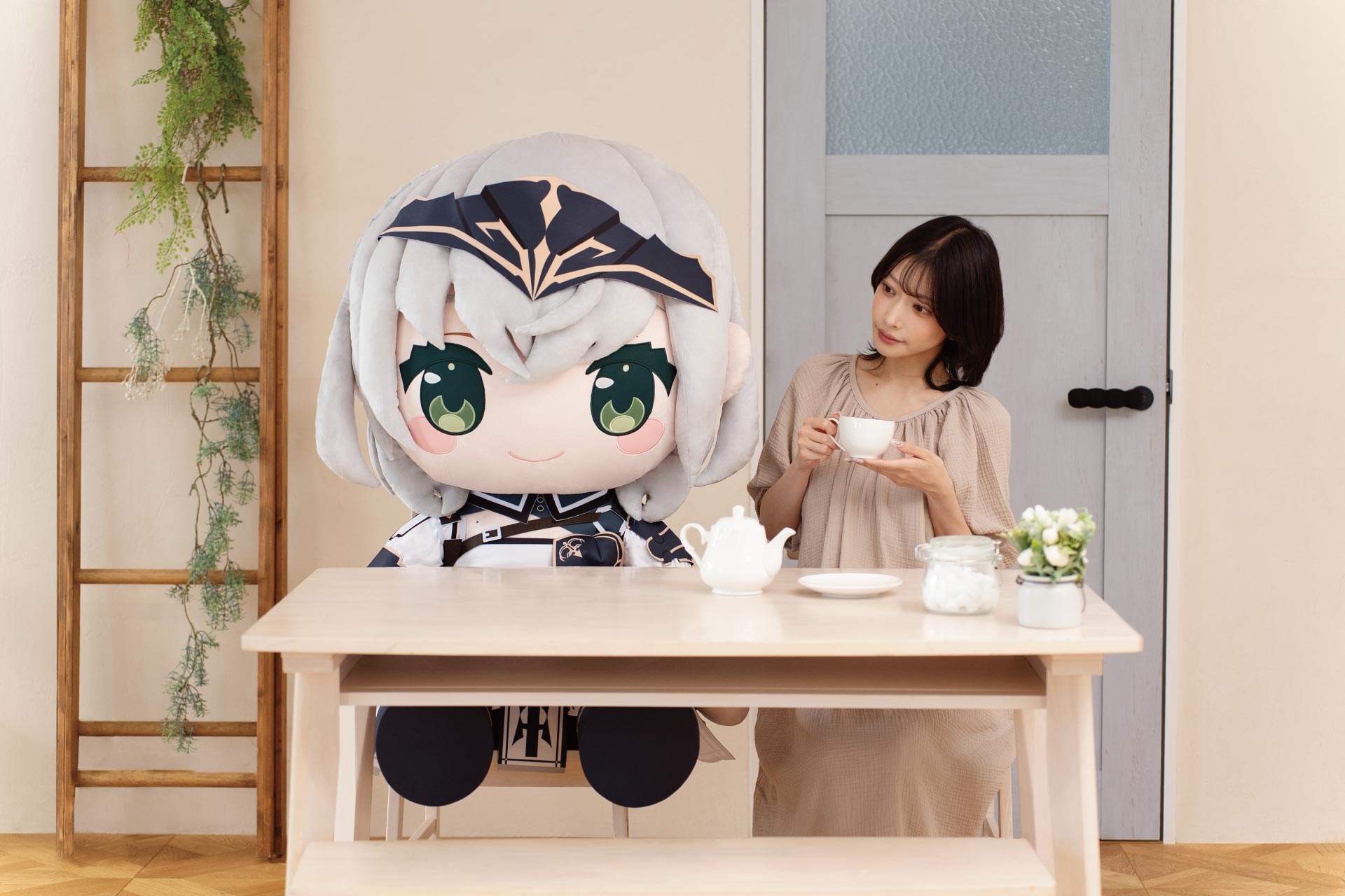 どきゅーと ホロライブプロダクション 超特大ぬいぐるみ 白銀ノエル