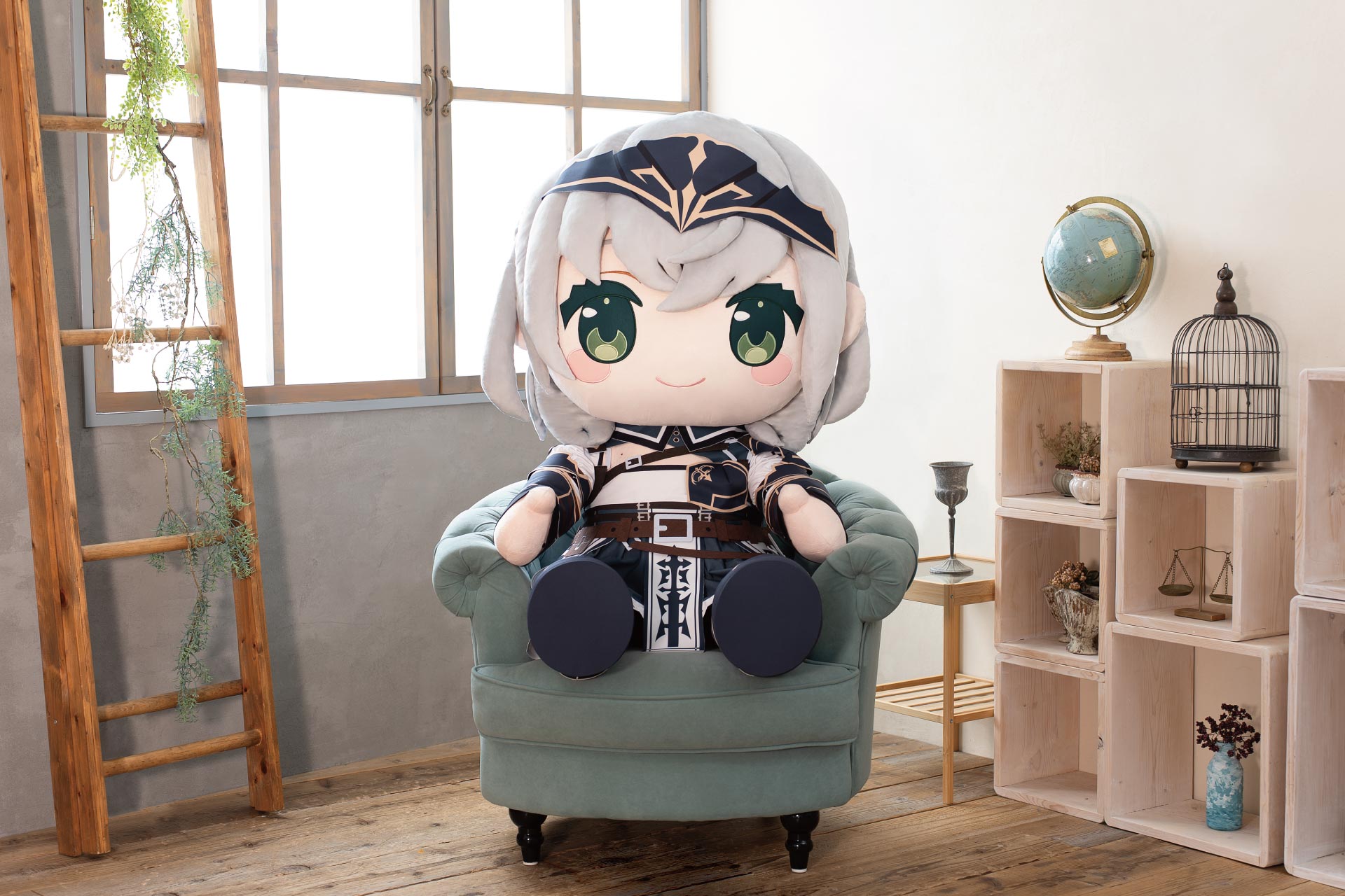 どきゅーと ホロライブプロダクション 超特大ぬいぐるみ 白銀ノエル