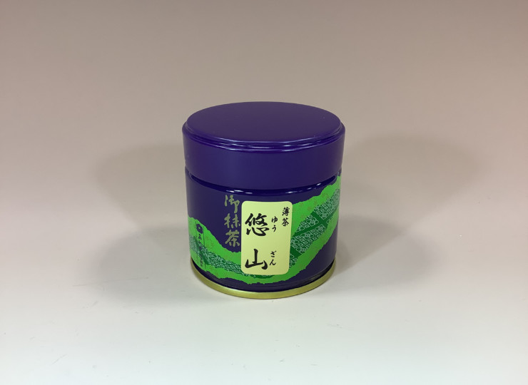 抹茶 悠山 薄茶 30g缶入り あいや西条園 | 泰山