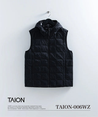 ベーシック Wジップ ダウンフードベスト – TAIONインナーダウン公式