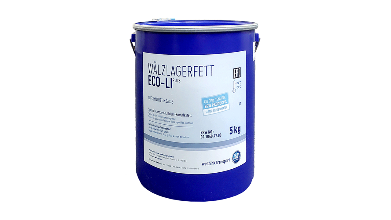 BPW純正 ベアリンググリス 02.1040.47.00 5kg ECO-Li Plus | 株式会社