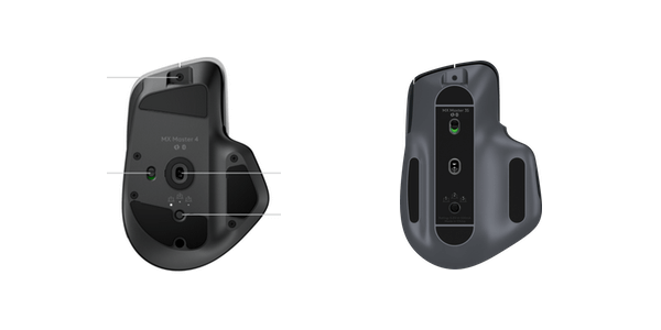 ロジクールの人気マウスの最新モデル｢MX Master 4｣、底面の設計も