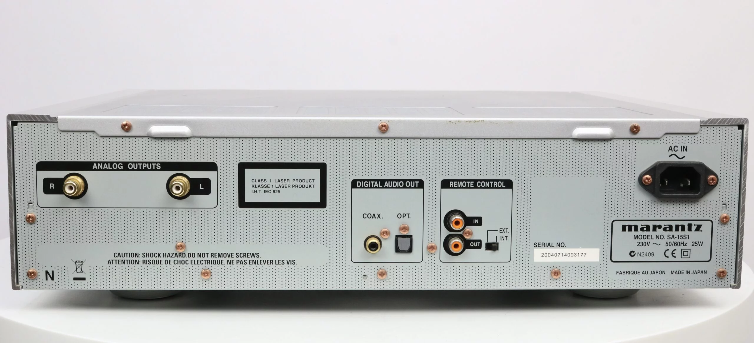 Marantz SA 15S1 - Taste For Audio