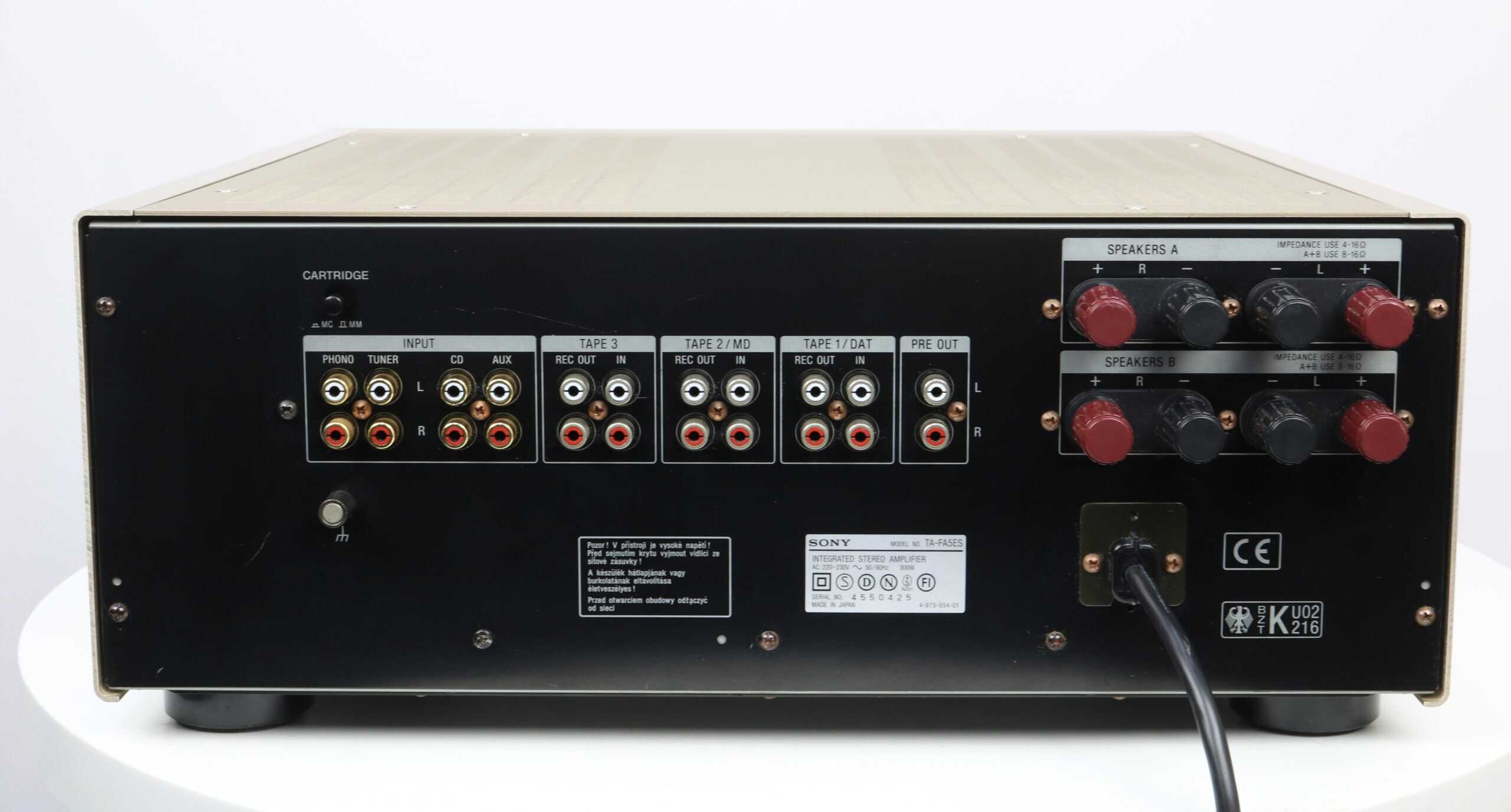 Sony TA-FA5ES - Taste For Audio