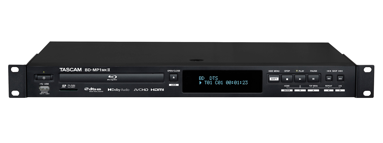 BD-MP1MKII | Professional-Grade Blu-ray Player With SD & USB