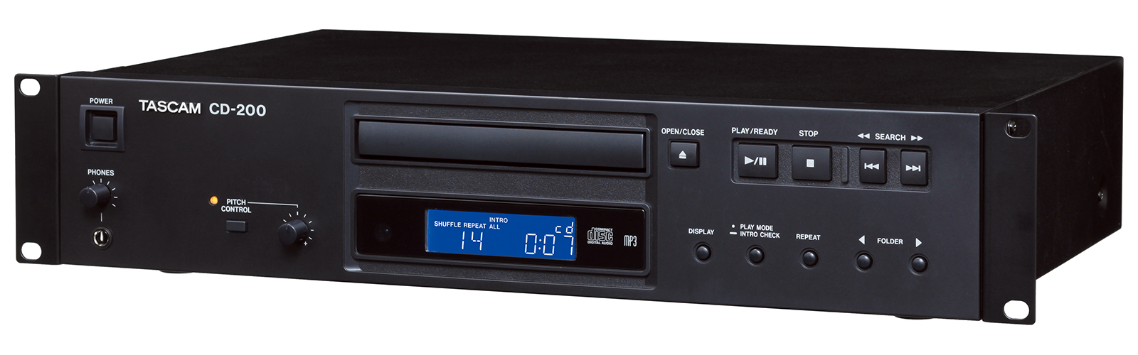 CD-200 | Professional CD Player | TASCAM - United States