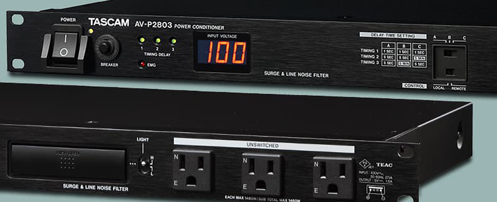 AV-P Series | パワーディストリビューター/コンディショナー | TASCAM