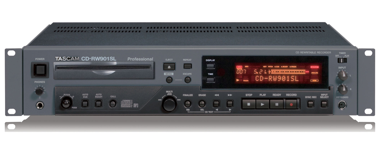 CD-RW901SL | 業務用CDレコーダー | TASCAM (日本)