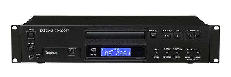 CD-200BT | Professional CD Player with Bluetooth Receiver | TASCAM