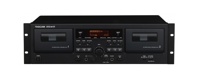 202MKVI | 業務用ダブルオートリバース カセットデッキ | TASCAM (日本)