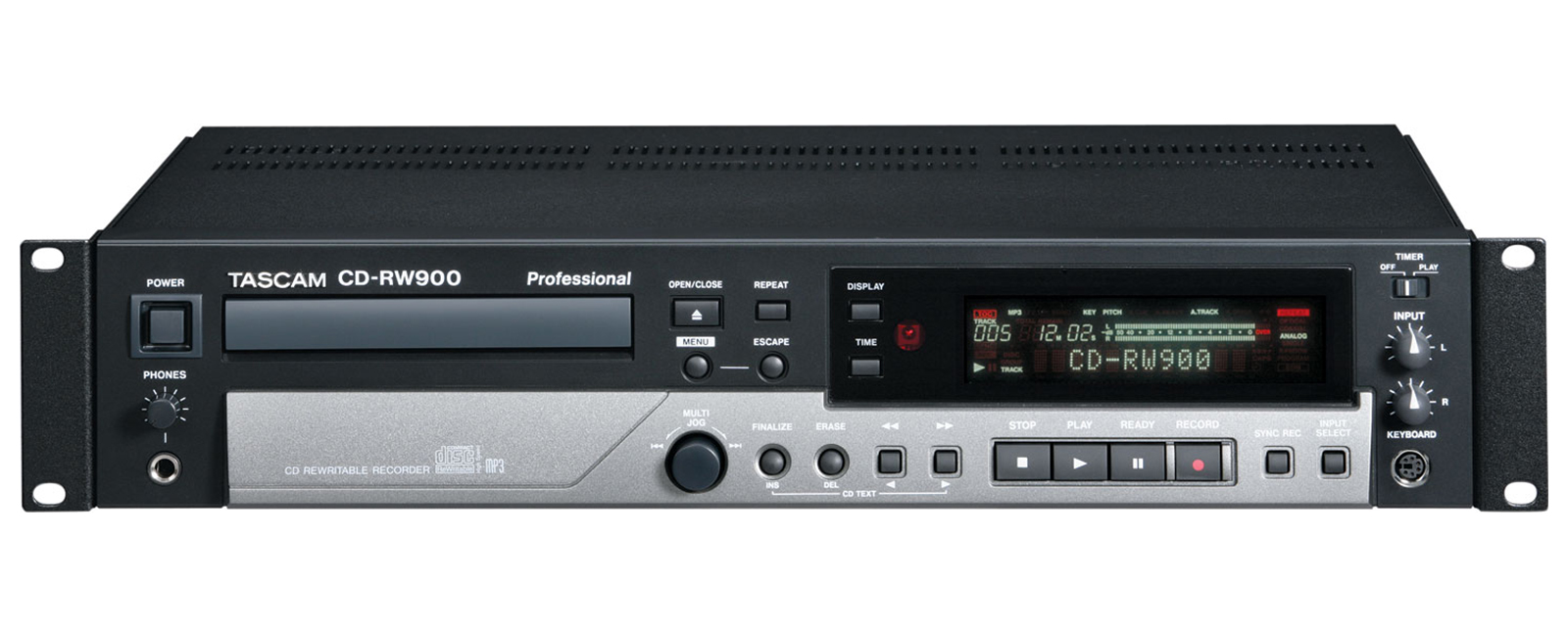 CD-RW900 | 業務用CDレコーダー | TASCAM (日本)