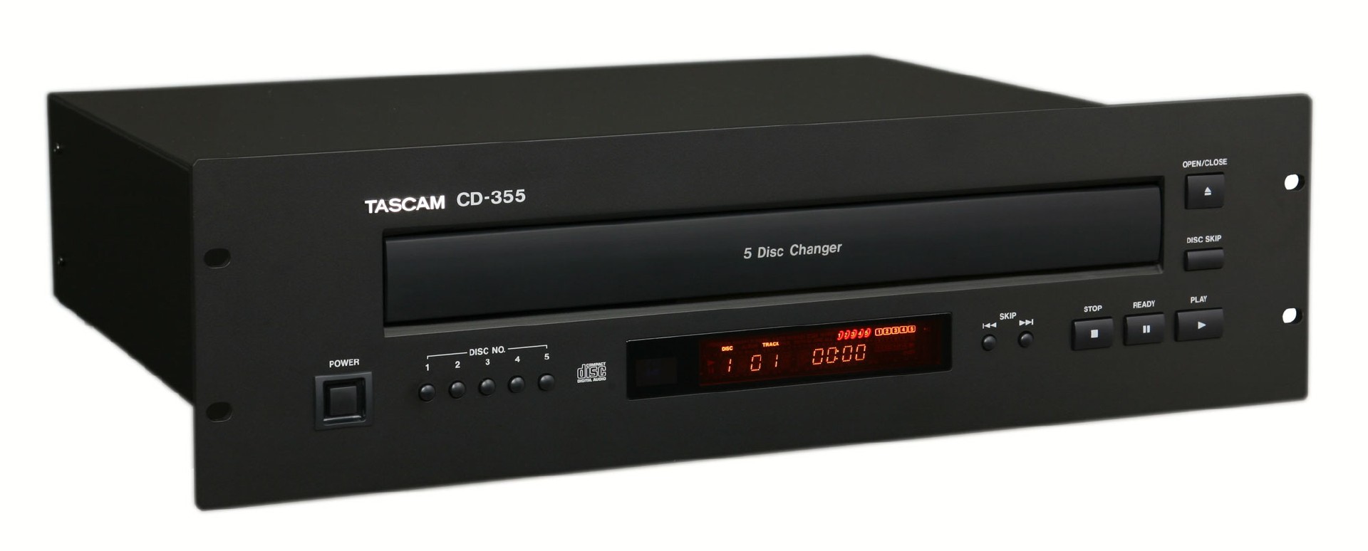 CD-355 | Five-disc Carousel CD Player | TASCAM - International