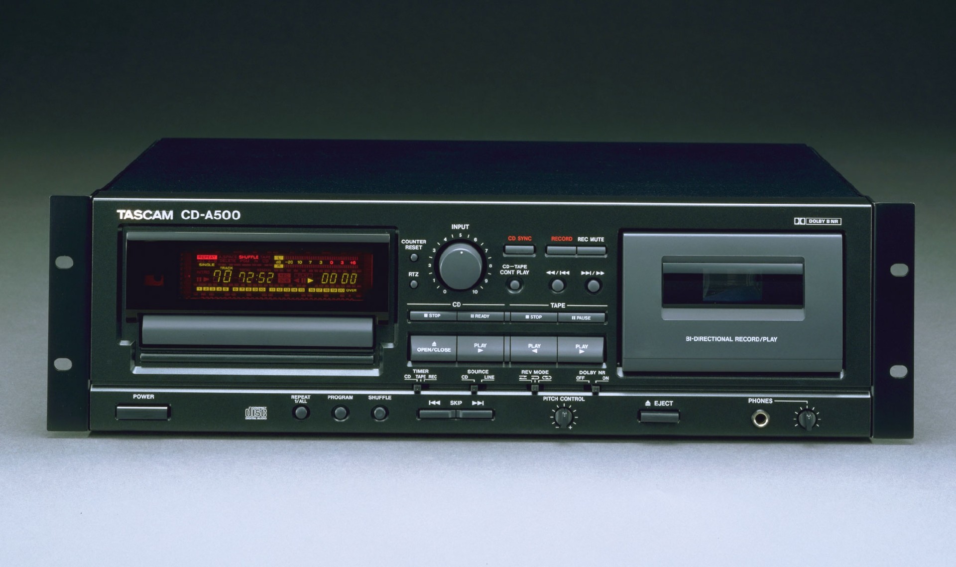 CD-A500 | CD Player / Cassette Combination Deck | TASCAM