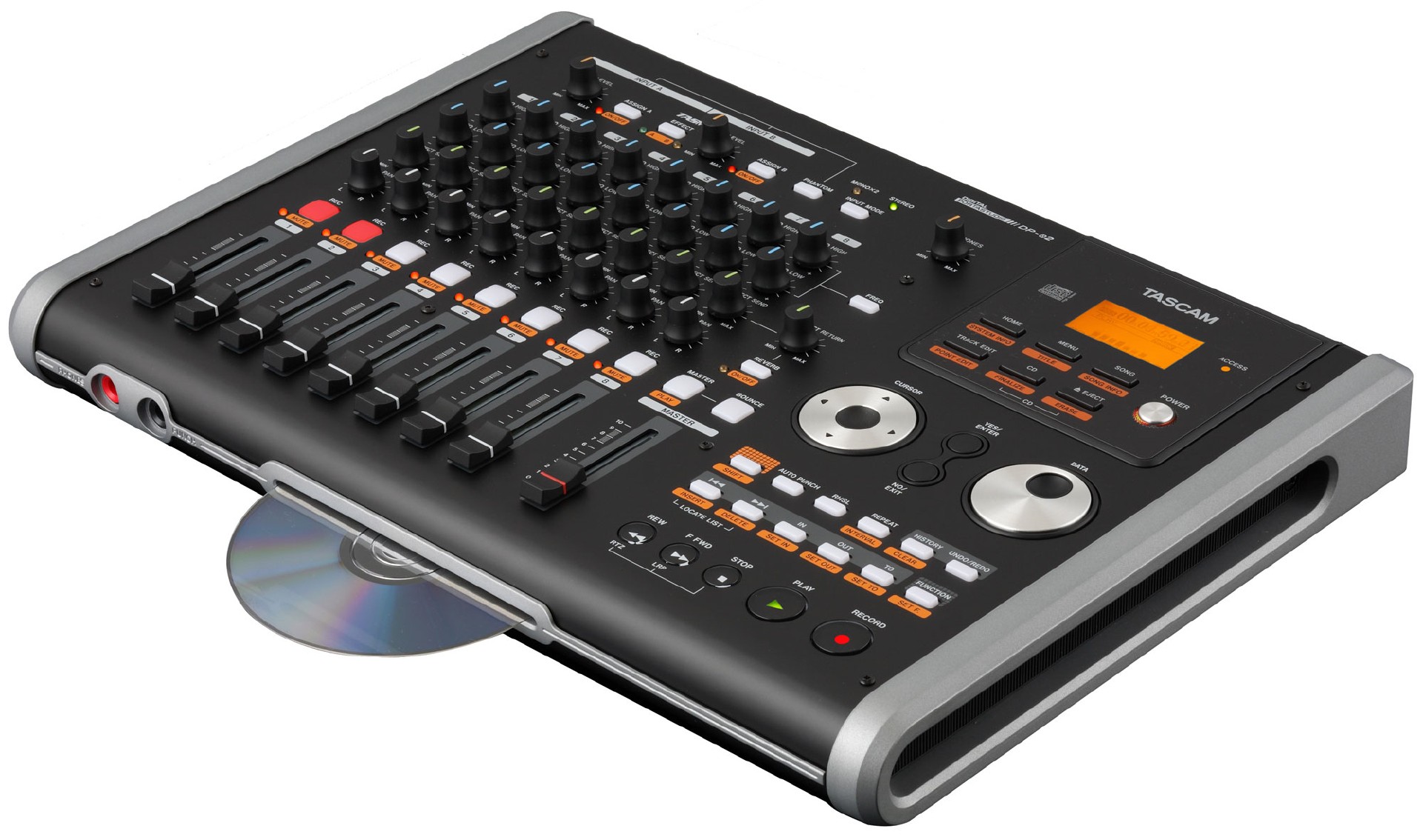 DP-02 | 8トラック HDD MTR/CD-R付き | TASCAM (日本)