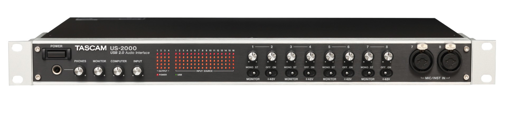 US-2000 | USB2.0 オーディオインターフェース | TASCAM (日本)