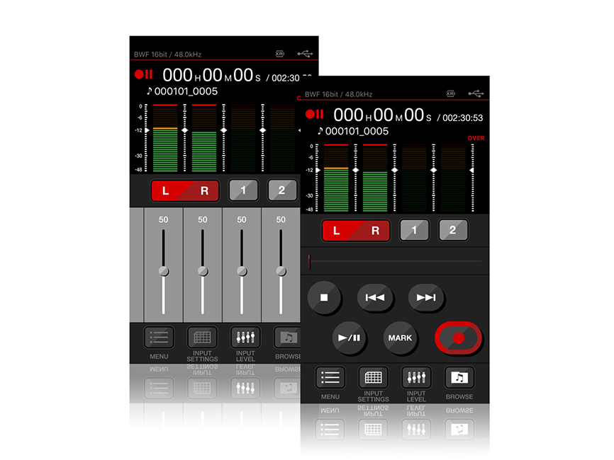 DR-44WL | Wi-Fi接続対応 4トラックポータブルオーディオレコーダー