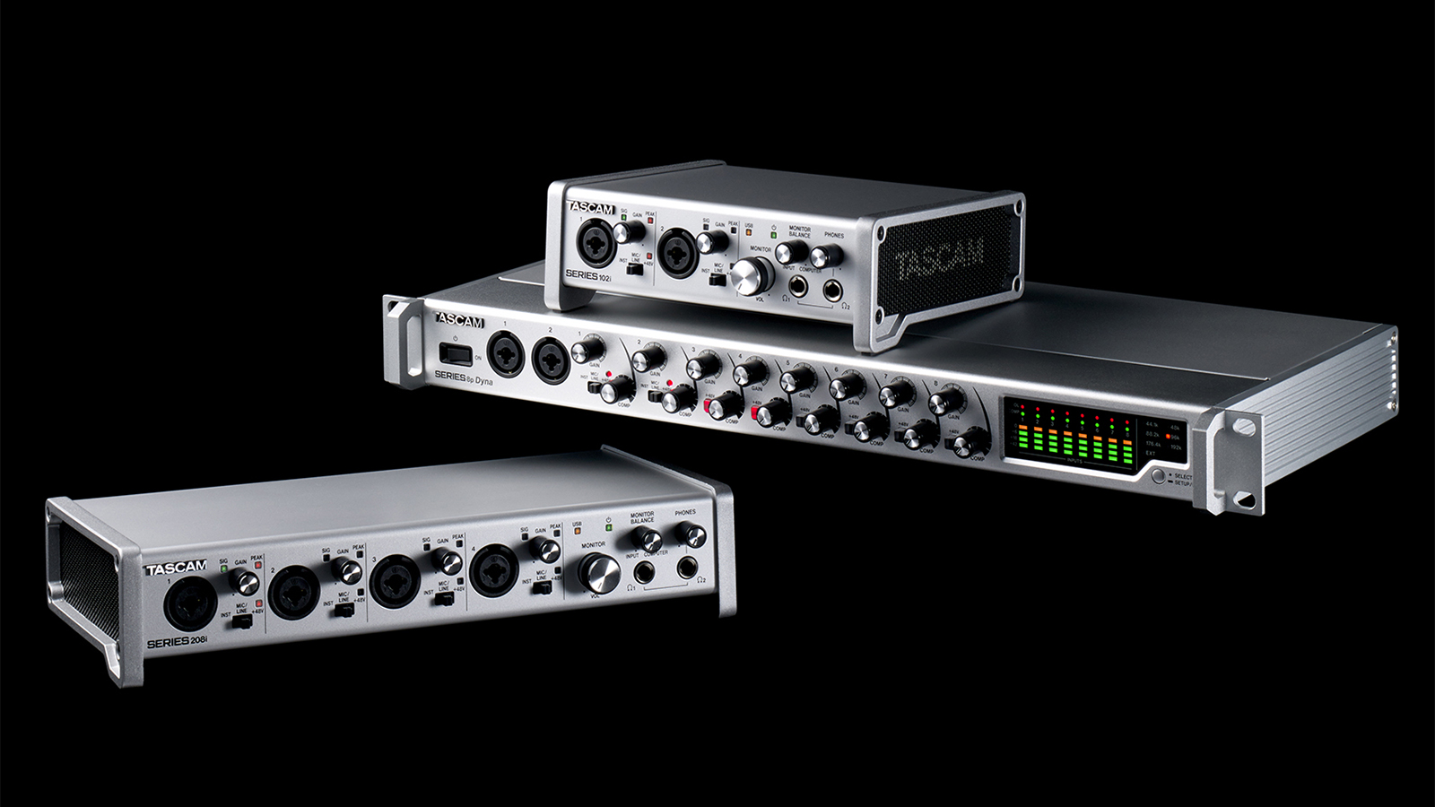 SERIES 8p Dyna | 8 チャンネルマイクプリアンプ / DAコンバーター