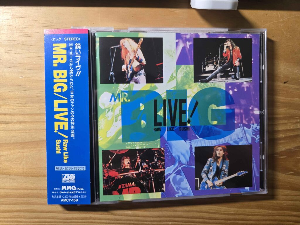 Live! Raw Like Sushi / MR. BIG (1990) - TASHINAMI MUSIC