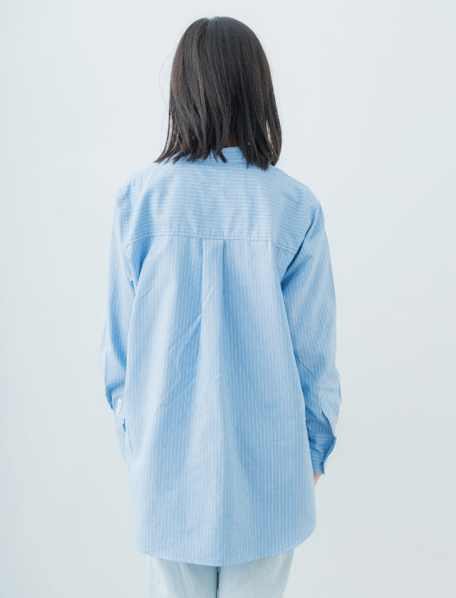 Oversize Stripe Shirt | 播州織® x CRAFTEVO ReTE® - Tavitalium