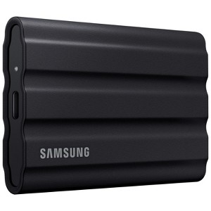 SAMSUNG T7 1TB USB-C Portable Rugged Solid State Drive Black