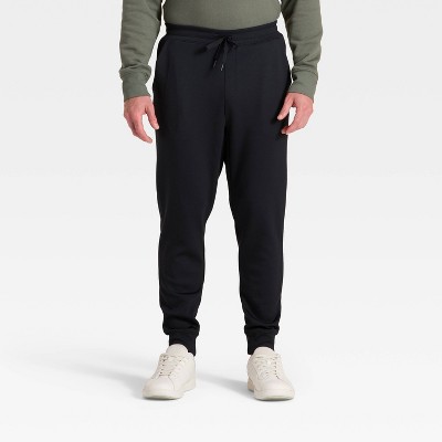 Men's Soft Stretch Jogger Pants - All In Motion™ Black XXL: Fit