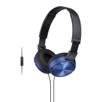 Sony ZX Series Wired On Ear Headphones - Black (MDR-ZX110) : Target