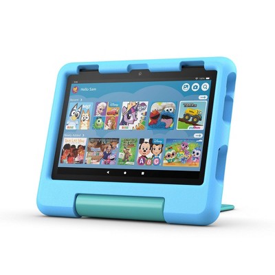 Amazon Fire HD 8 Kids Tablet (2024) - Blue : Target