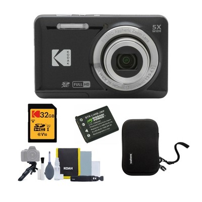 Kodak PIXPRO FZ55 Friendly Zoom Digital Camera (Black) with