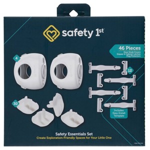 Safety 1st Safety Essentials Childproofing Kit - White 46pc : Target