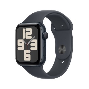 Apple Watch SE GPS (2024) 44mm Midnight Aluminum Case with