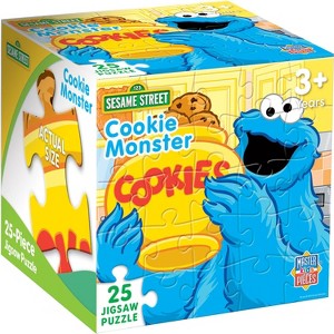 Sesame Street Cookie Monster 25-Piece Puzzle for Kids 3+