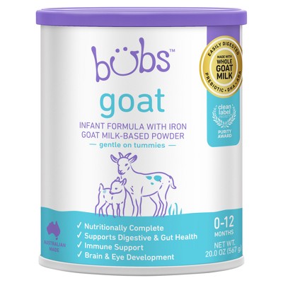 Bubs Easy Digest Goat Milk Infant Formula Powder (Babies 0-12