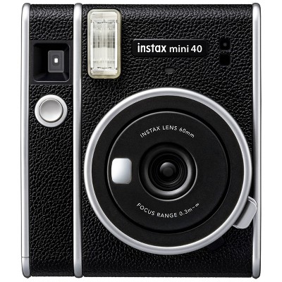 Fujifilm Instax Mini 40 Camera - Black: Automatic Focus, Built-In
