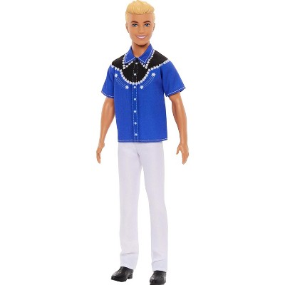Barbie Fashionistas Ken Doll #226 Wearing a Removable Western