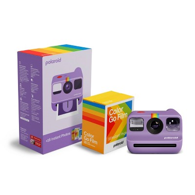 Polaroid Go Everything Bundle Film Camera - Purple: Automatic