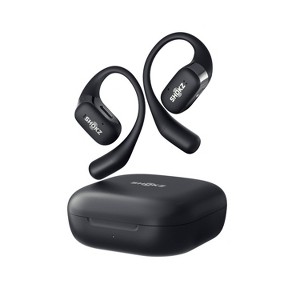 Shokz OpenFit True Wireless Bluetooth Earbuds - Black: Open-Ear