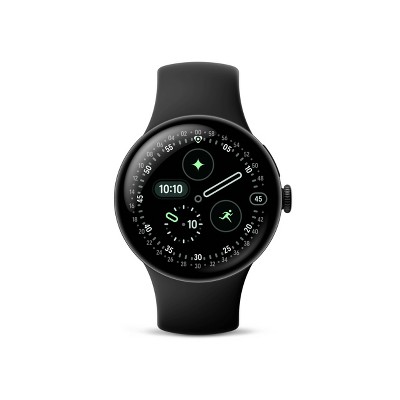 Google Pixel Watch 3 (45mm) - LTE - Matte Black Aluminum Case