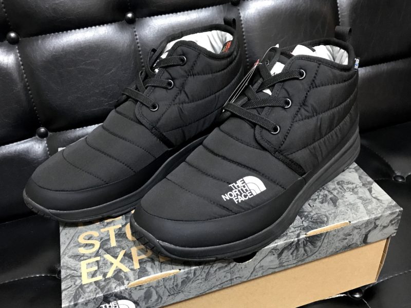 ノースフェイス ヌプシトラクションライトチャッカ レビュー】冬