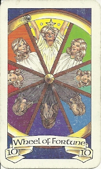 La Ruota della Fortuna/The Wheel of Fortune | Tarot Heritage