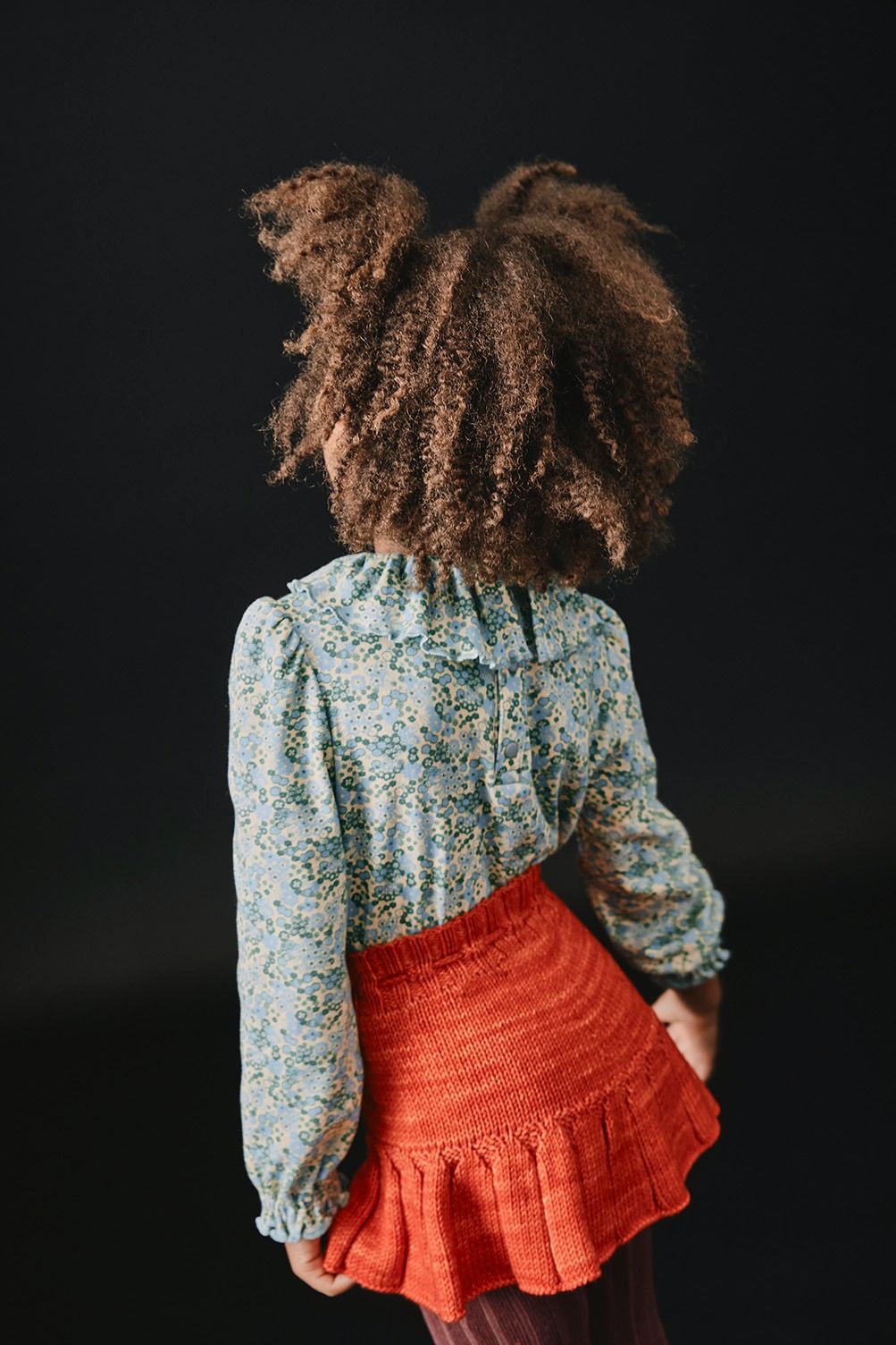 Skating Pond Skirt | Red Flame - Girl Skirt TAYLOR + MAX