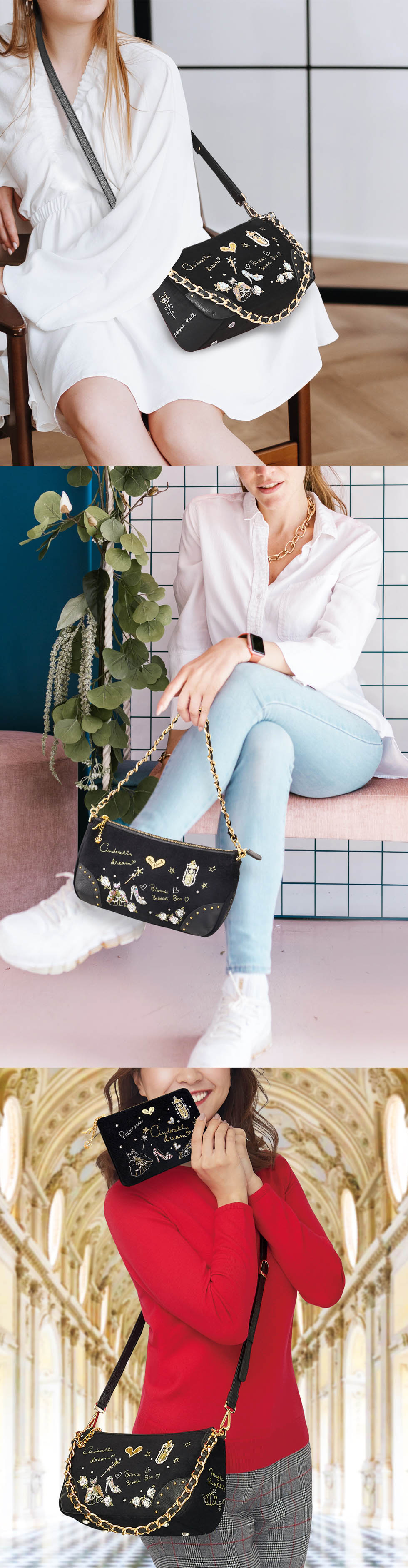 シンデレラドリーム 2ウェイショルダーバッグ / Think Bee! 『公式