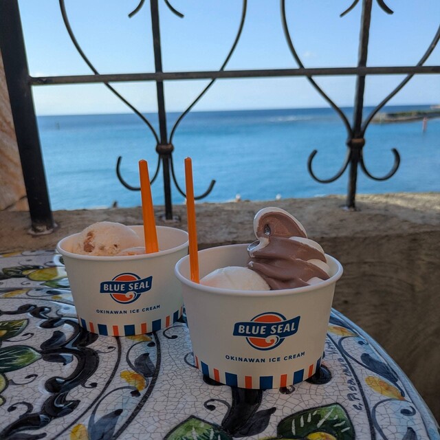 ブルーシールアイスクリーム デポアイランドシーサイド店 - 北谷町