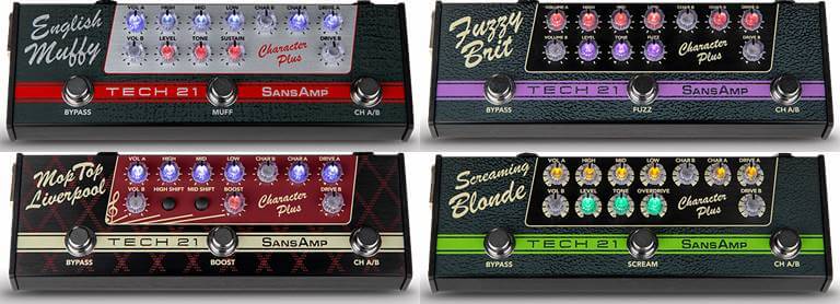 TECH21 歪みエフェクターカタログ | 歪みエフェクター図鑑