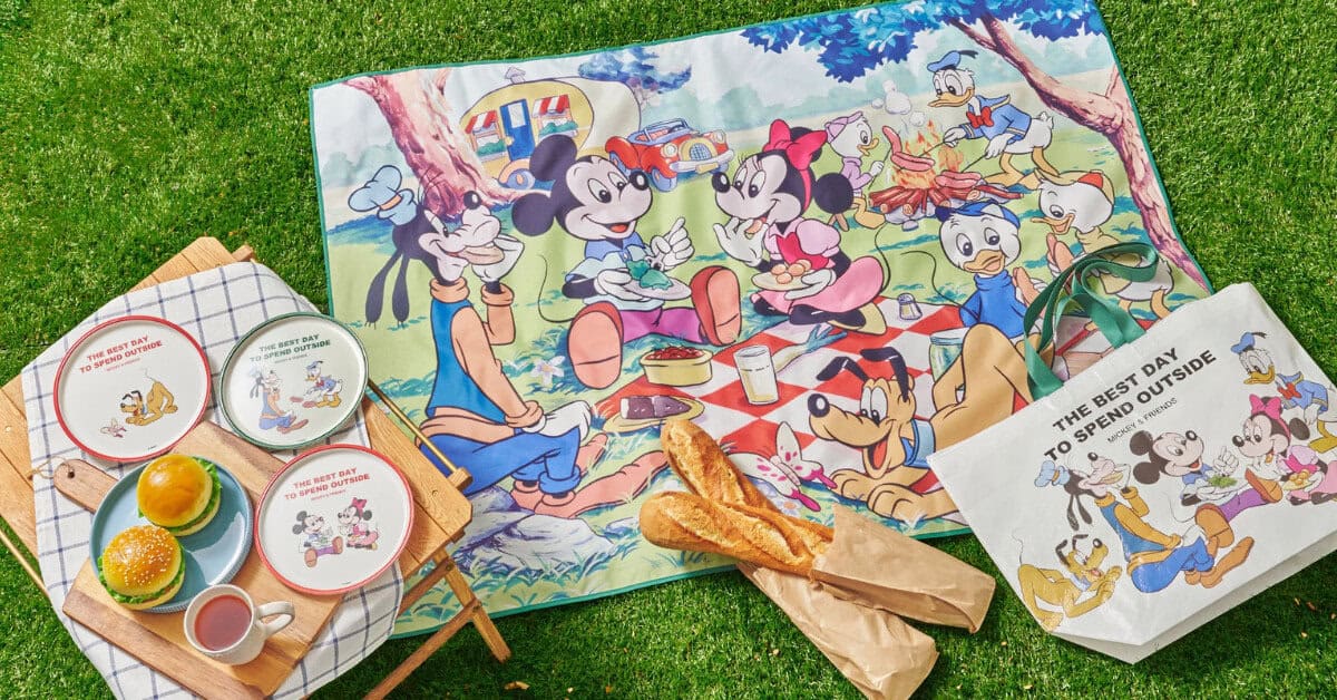 Mickey and Friends 'Spring Picnic' Collection by Disney Store