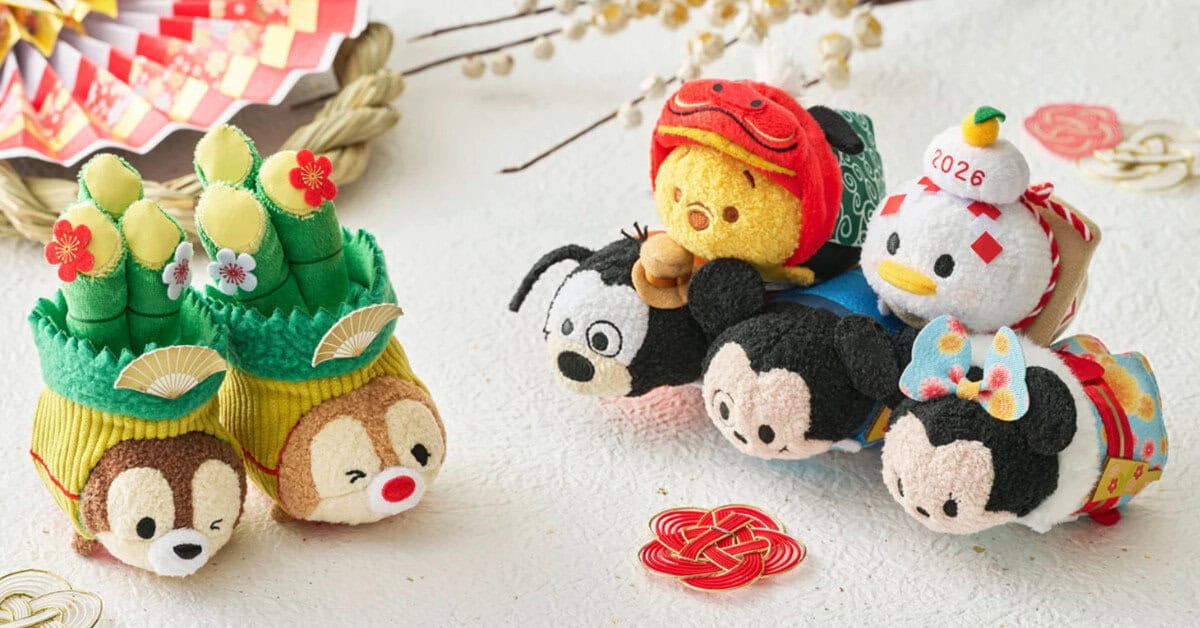 Disney Store Japan 2026 New Years Tsum Tsum Collection • TDR Explorer