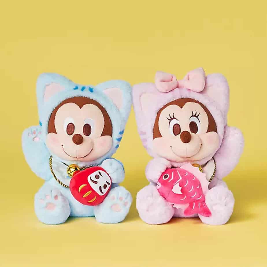 Mickey, Minnie, and Friends Become Lucky Cats in Disney Store