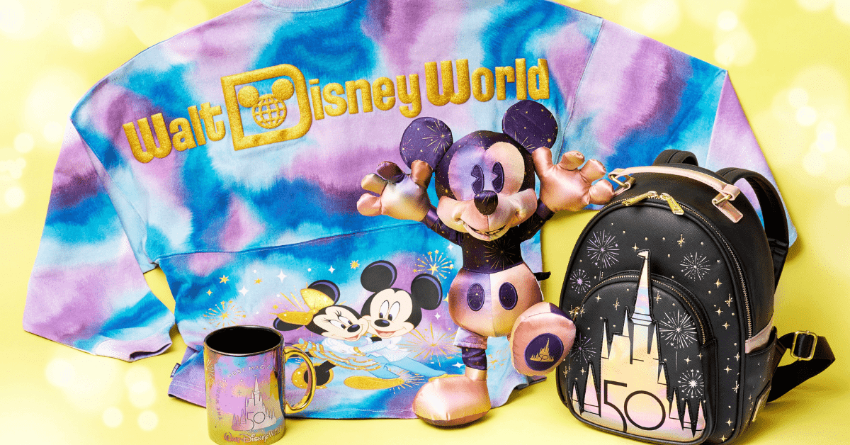 Walt Disney World 50th Anniversary Grand Finale Merchandise at